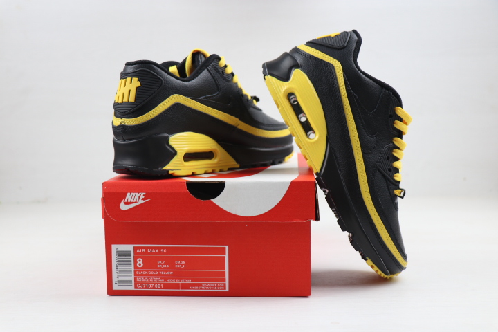 New Nike Air Max 90 Black Yellow